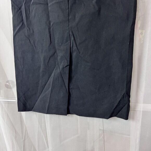 One Clothing black stretch bodycon pencil skirt Sm pinup office siren academia - Picture 8 of 10